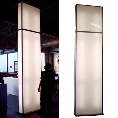 Leuchtwand Lichtwand ca. 4m hoch