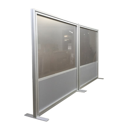 Raumteiler Raumteiler Vario mit Glas