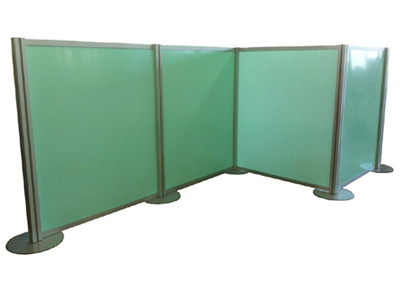 Systemstellwand R8 Bogenfu